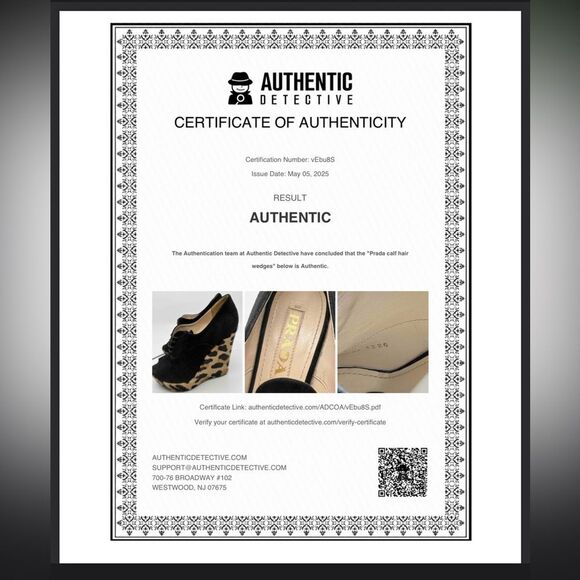 PRADA Women Black Suede Animal Cheetah Leopard Platform Ankle Bootie Sz 36.5 - Picture 4 of 17